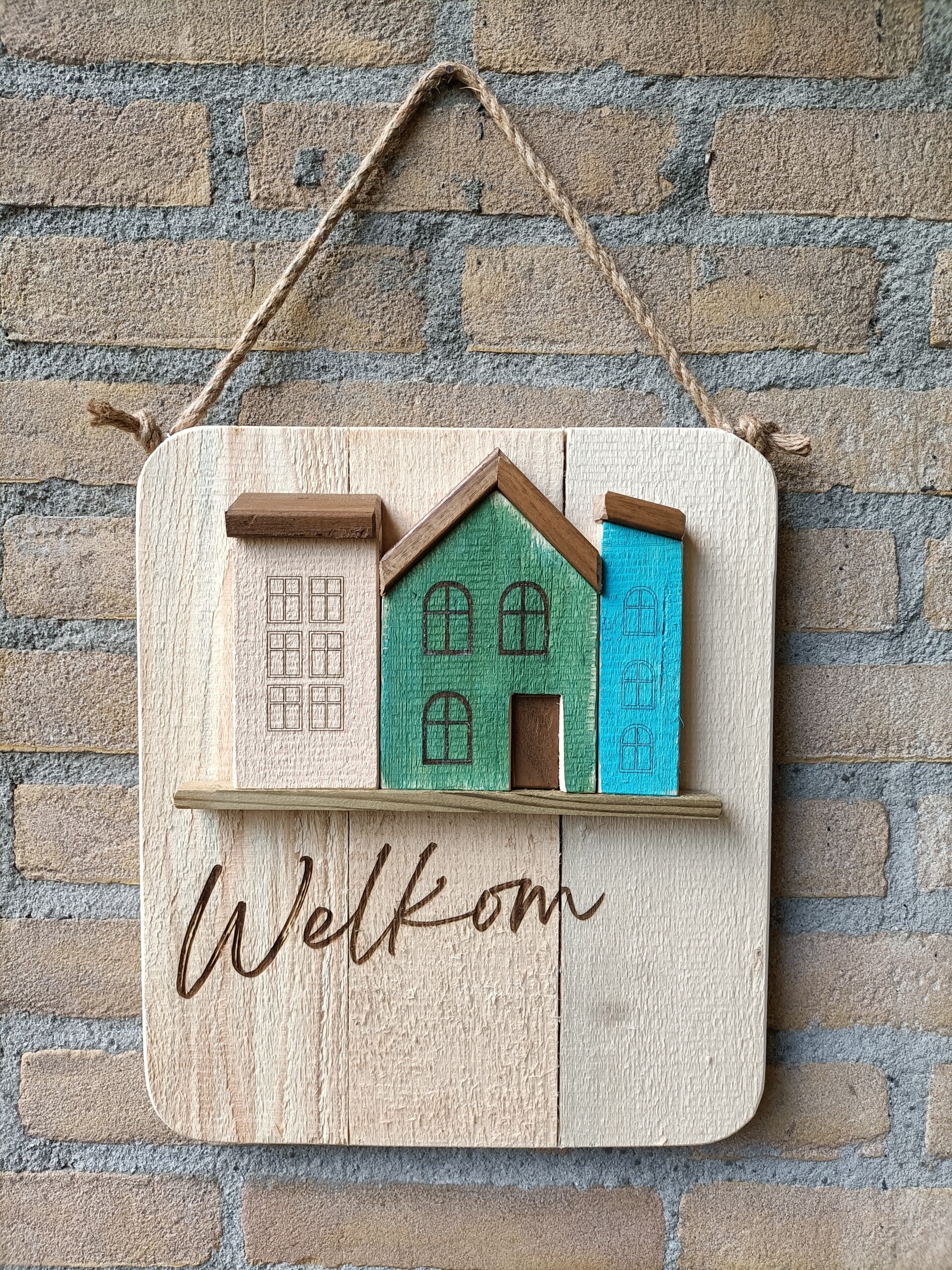 WELKOM BORD gepersonaliseerd