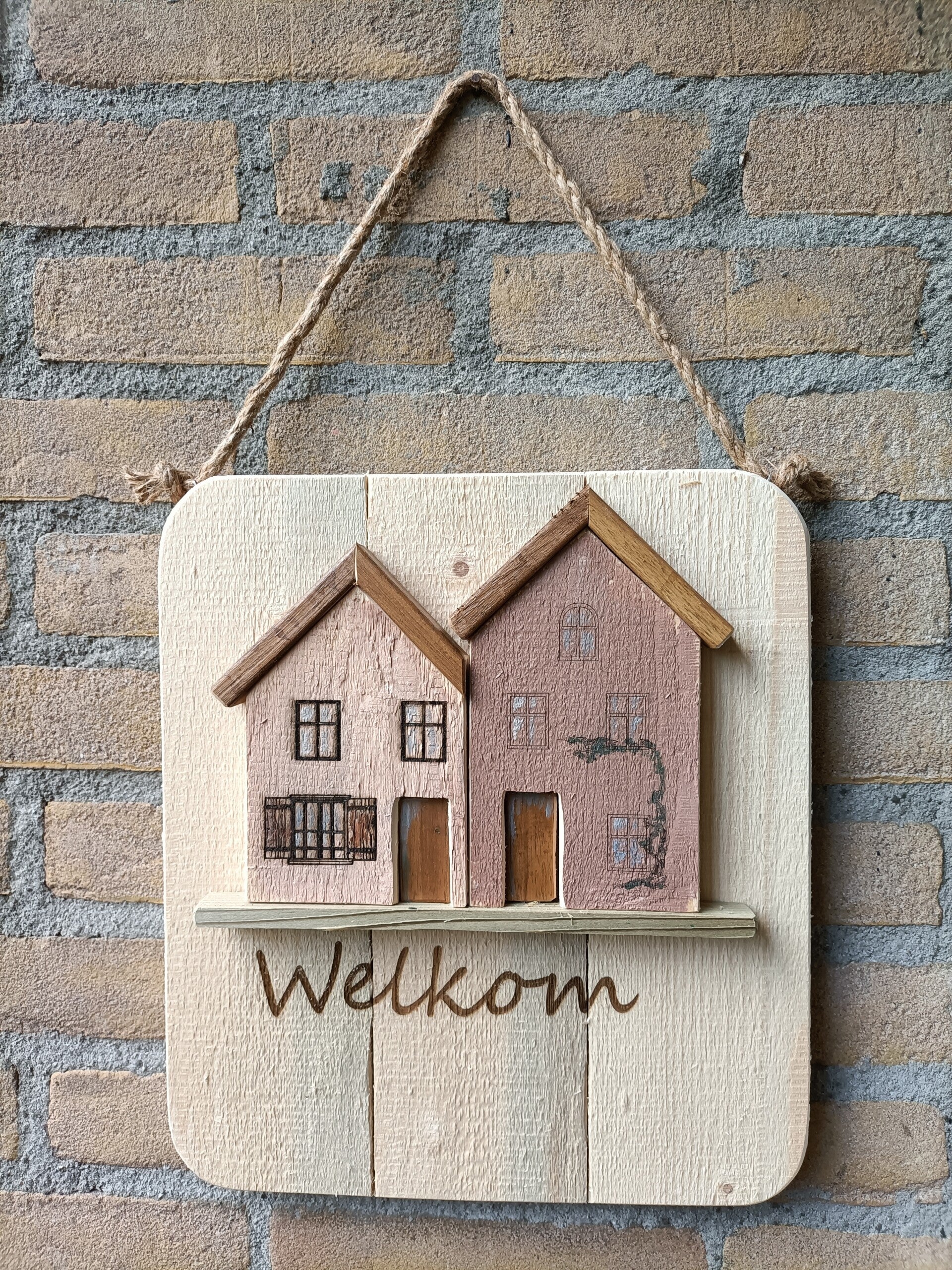 WELKOM BORD gepersonaliseerd