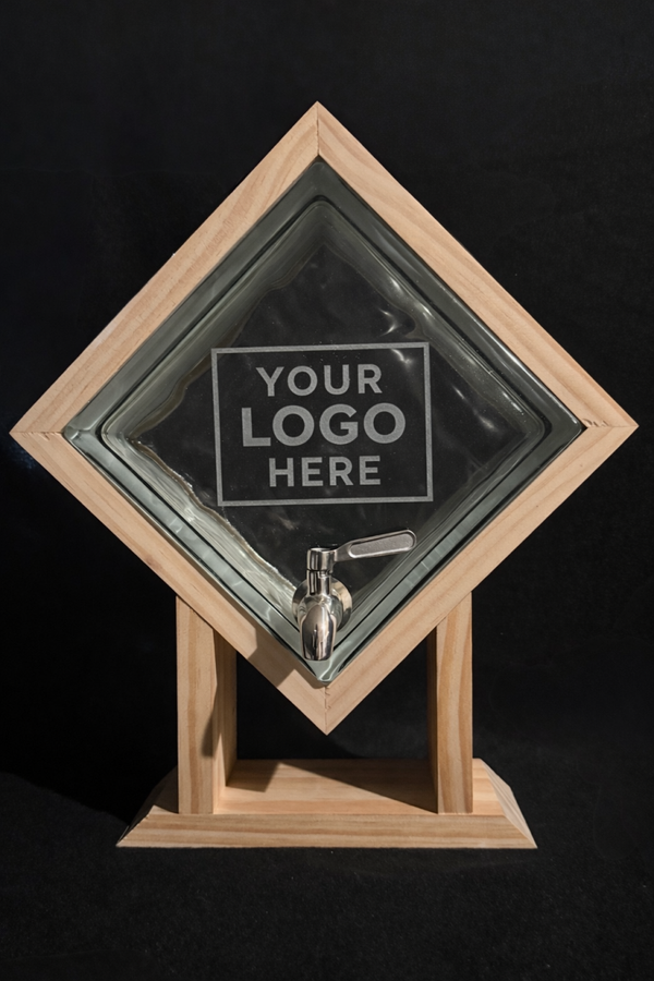 Custom wood decanter