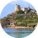 Calamosca Cagliari vista dalla barca