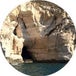 La Grotta dei Colombi Cagliari vista dalla barca
