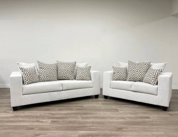 Stone Sofa & Loveseat
