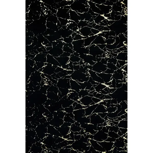 Rabbit Black/Gold Rug
