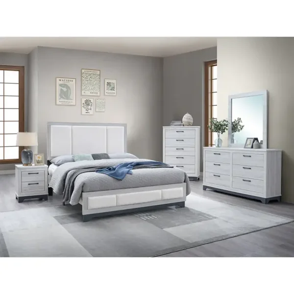 B4940 Kevin (Platform Bed) Dresser & Mirror