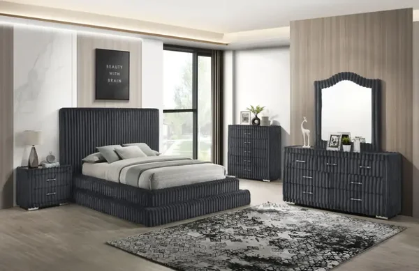 B9020 Micah w/Henley (Grey) Bedroom Set