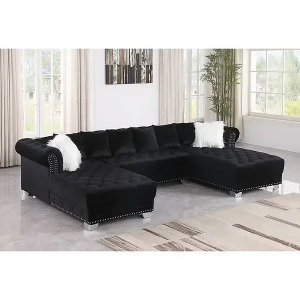 S6350 Jordan || (Black) Sectional