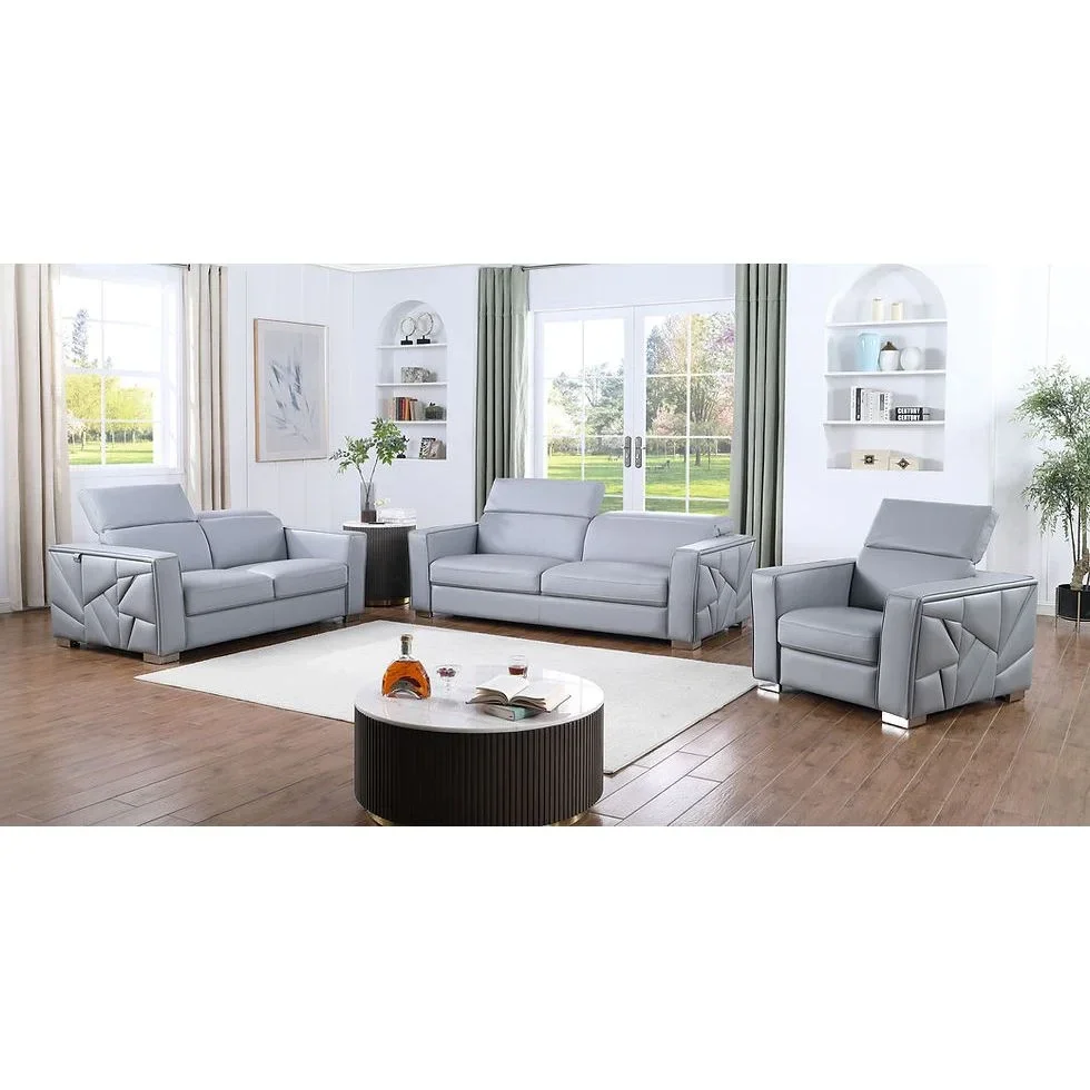 Luxury Italian Leather Living room set