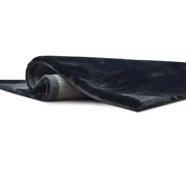 Rabbit Black Rug