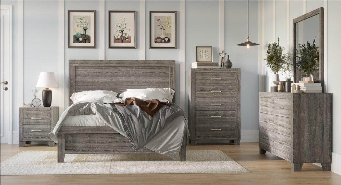 D5pc Bedroom Set - Queen, King
