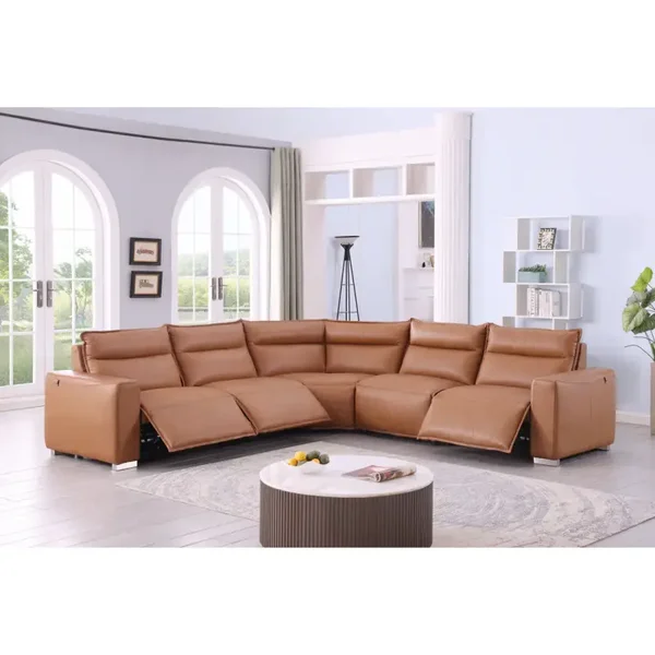 SIERRA Recliner Sectional (Camel)