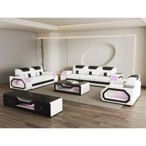Luxury Italian Leather set