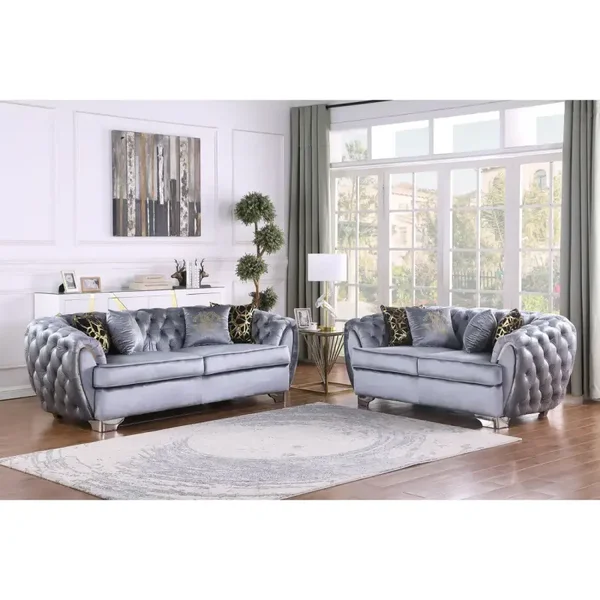 S2004 Mila (Grey) Living Room Set