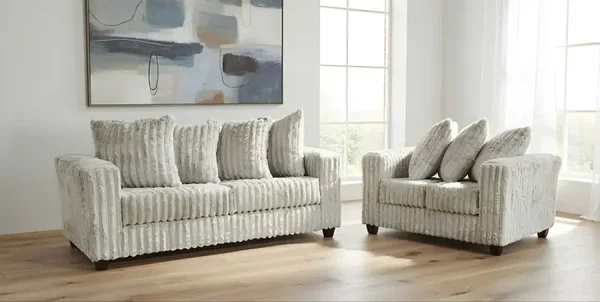 S300 Gia (Silver) Living Room Set