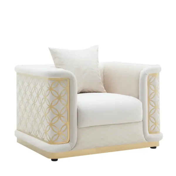 S3390 Riya (Cream) Chair