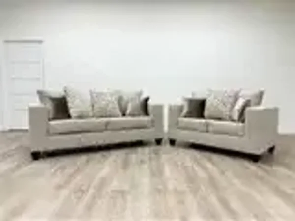 Hollywood Beige Sofa & Loveseat