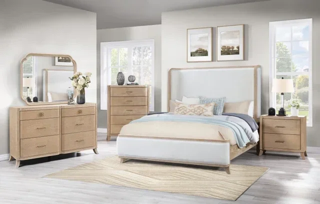 4pc or 5pc Bedroom Set - Queen, King