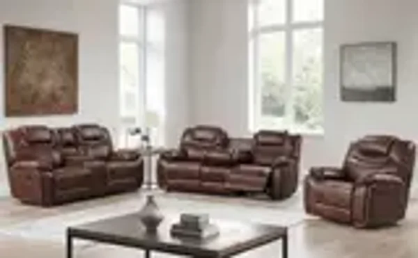 Galveston Brown - 3PC OVERSIZED Reclining Set