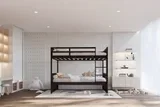 Twin/Twin Bunk Bed Black