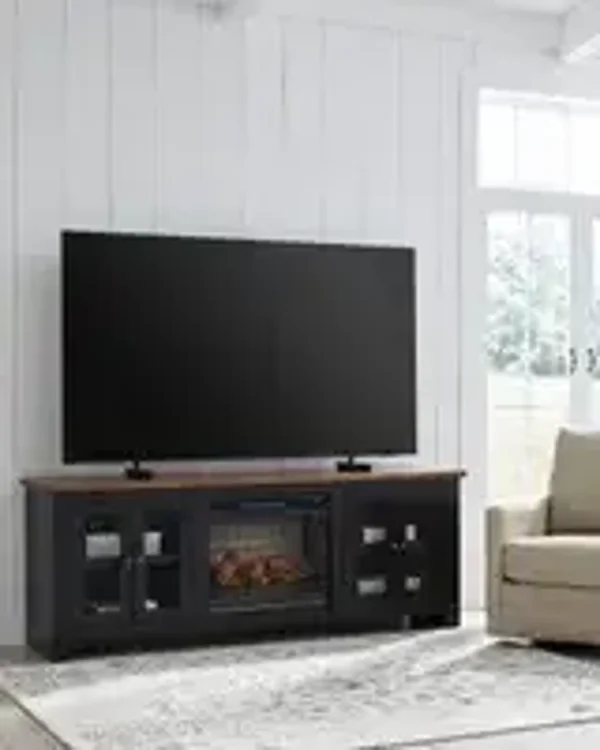 W664-68 - TV Stand w/Fireplace 75