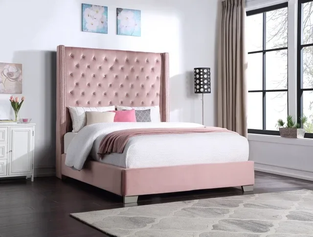 6ft Diamond Bed- Queen, King
