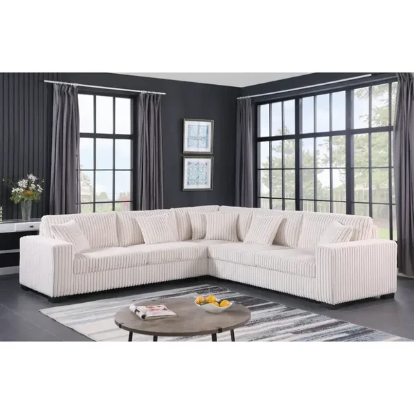 S861 Comfy II Cream Sectional