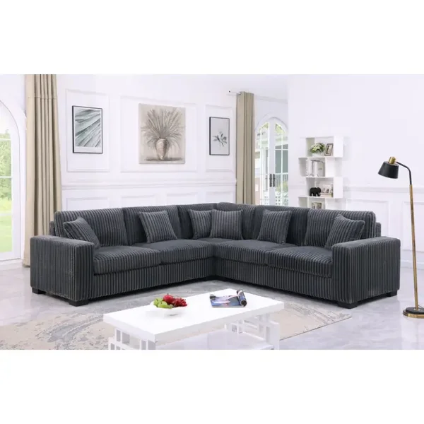 S861 Comfy II Grey Sectional