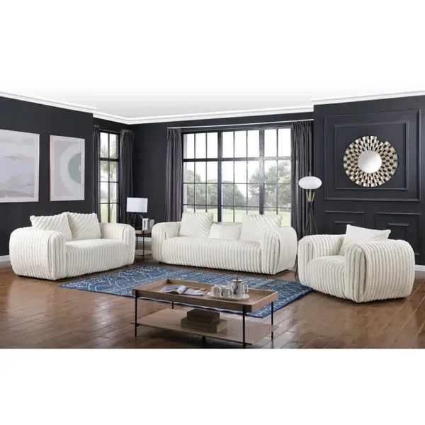 S8809 Eli (White) Living Room Set