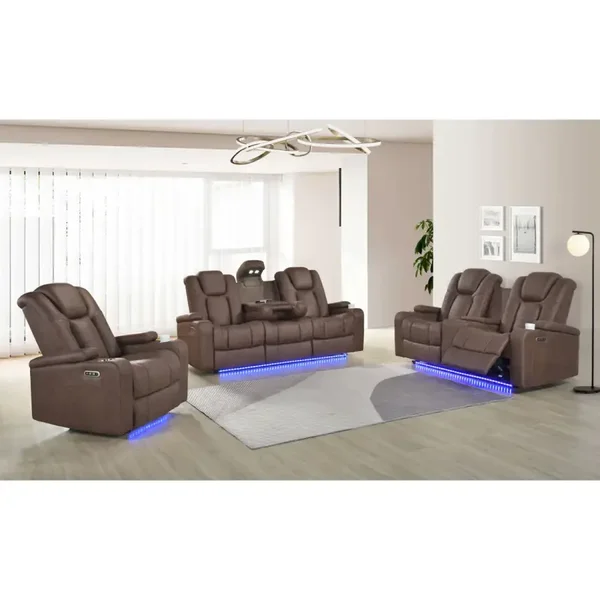 Ashley (Brown)  Power Reclining Set