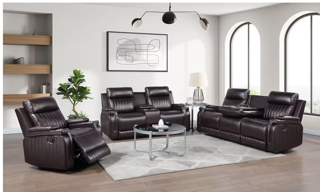 Ethan (Brown) Recliner Set