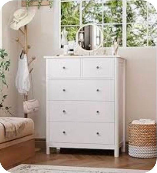 White Dresser, 4 Drawer Dressers Chest