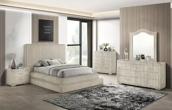 B9020 Micah w/Henley (Cream) Bedroom Set