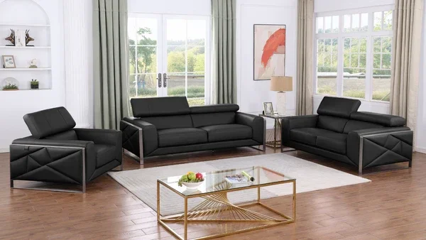 Luxury Italian Leather set