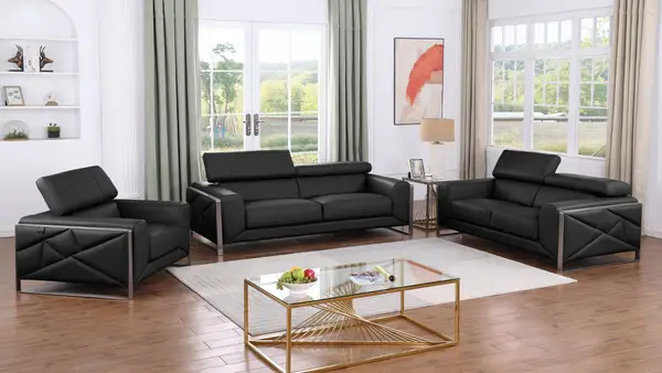 Luxury Italian Leather set