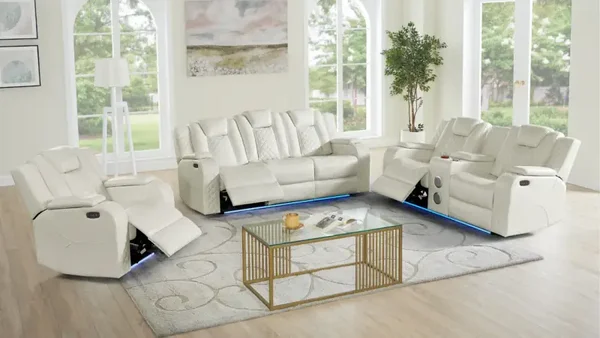 Eclipse (Sand) Power Recliner Set