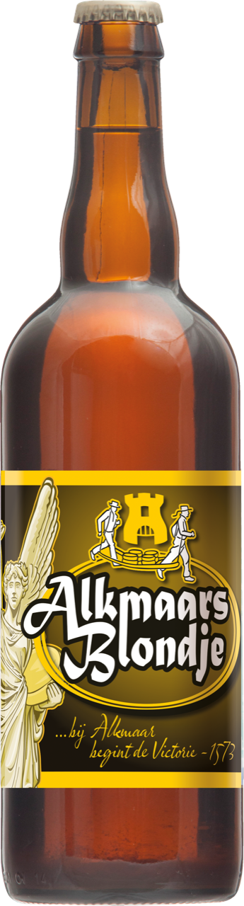 75cl fles Alkmaars Blondje