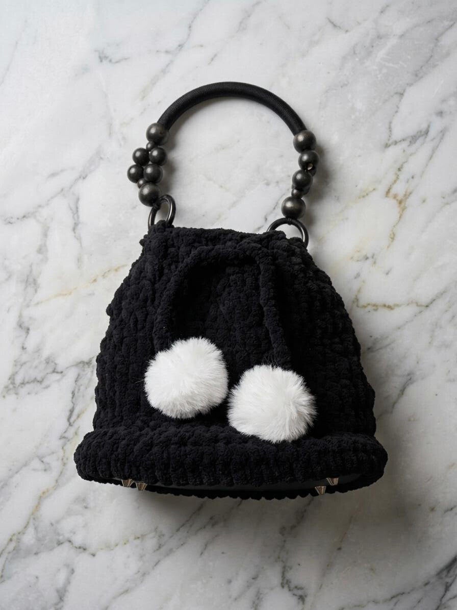 Soft black bag