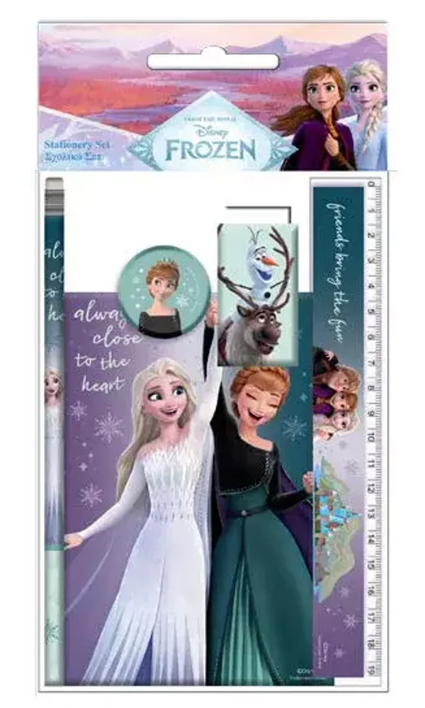 Frozen 5 delig schoolsetje