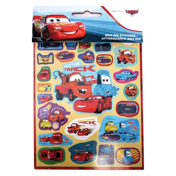 Cars stickers 600 stuks