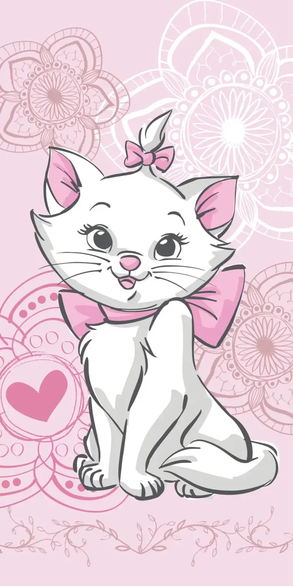 Marie de kat bad/strandlaken