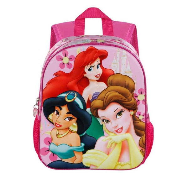 Disney Prinsessen Ariel, Belle, Jasmine 3D rugtas