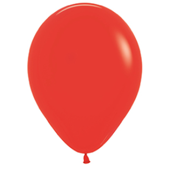 Heliumballonnen rood (5 stuks)