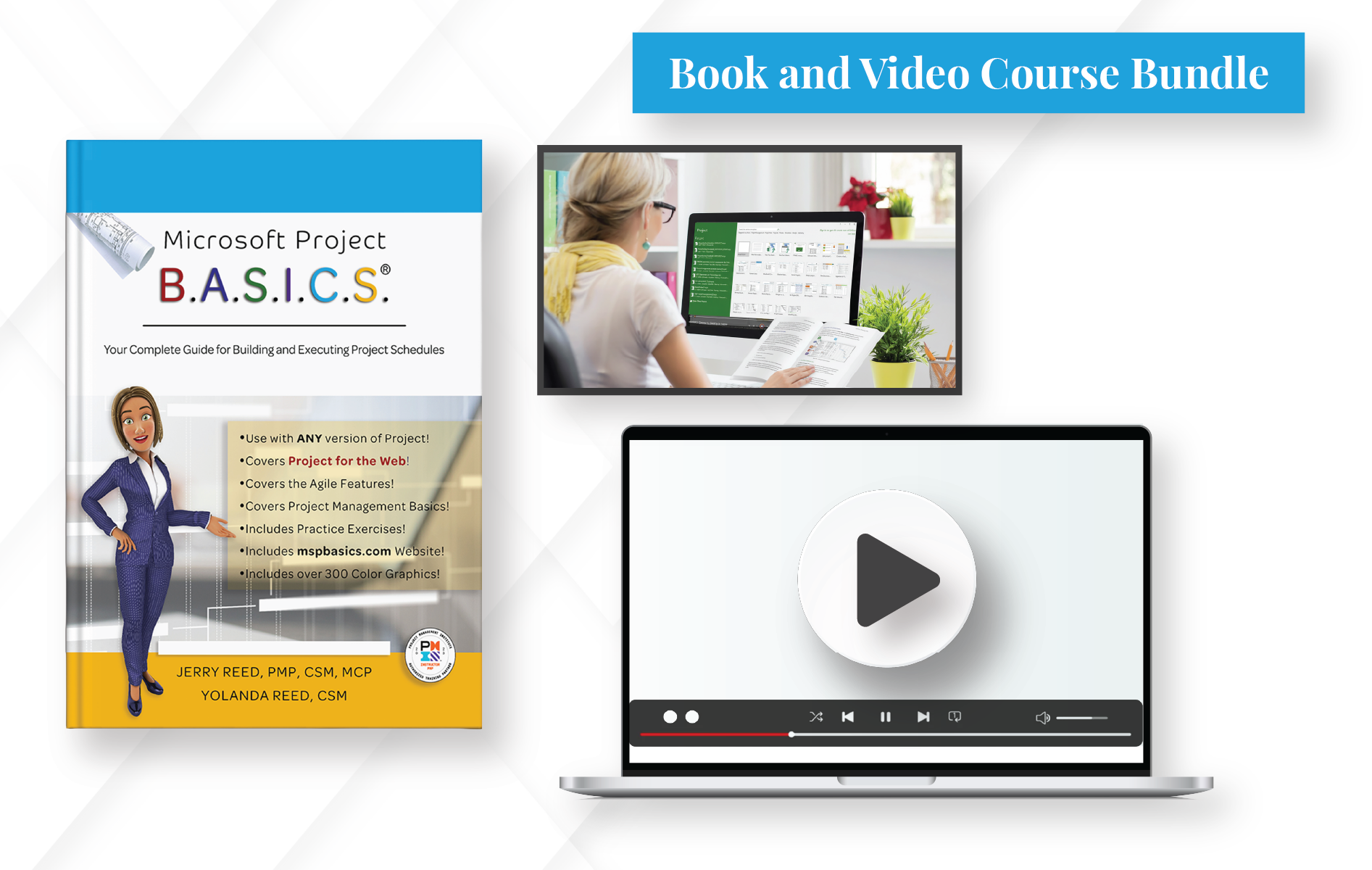 Microsoft Project B.A.S.I.C.S. — Book and Video Course Bundle