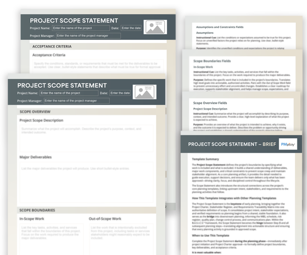 Project Scope Statement Template