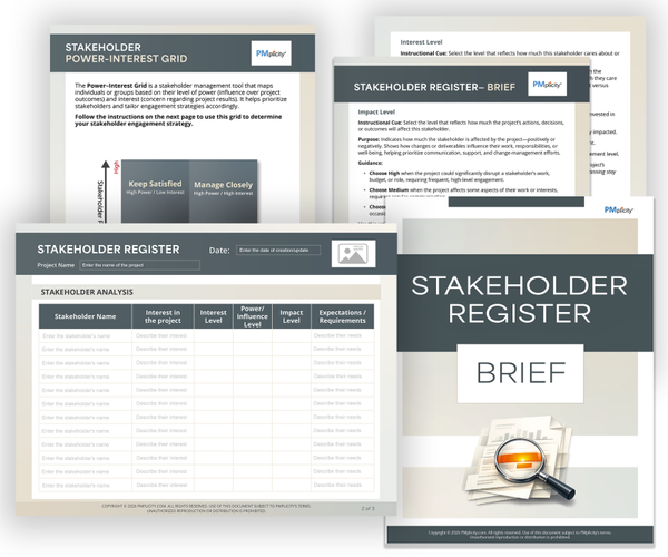 Stakeholder Register