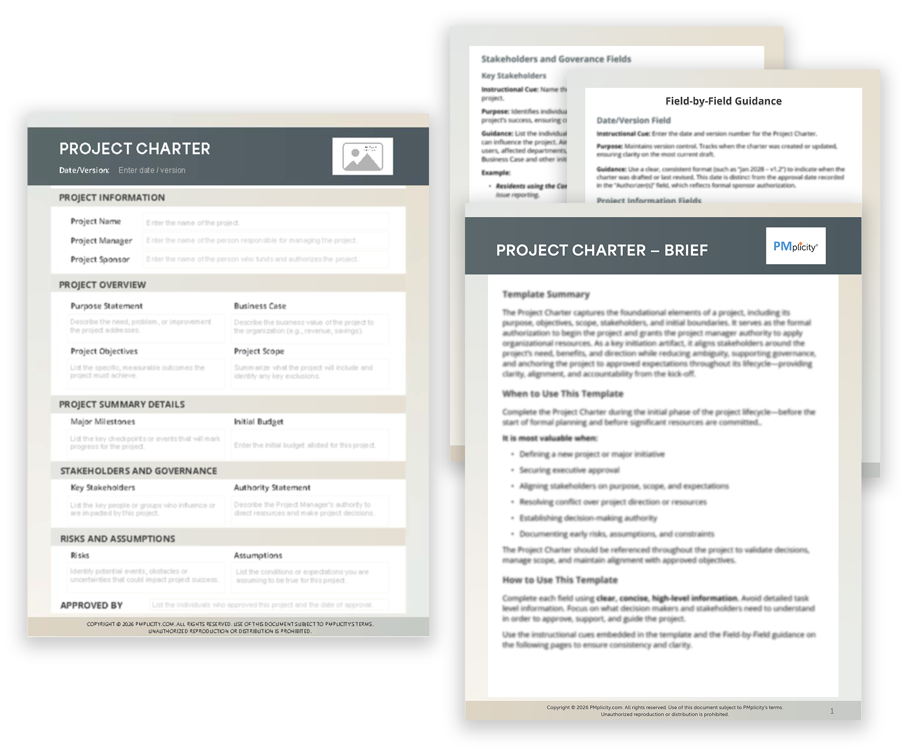 Project Charter Template