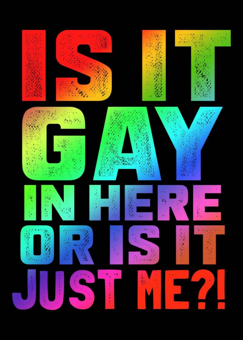 FUNNY TEXT - METAL ART PRINT