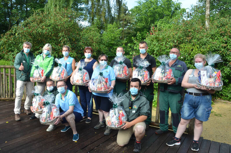 bellewaerde zet onderhoudsmedewerkers in de bloemetjes