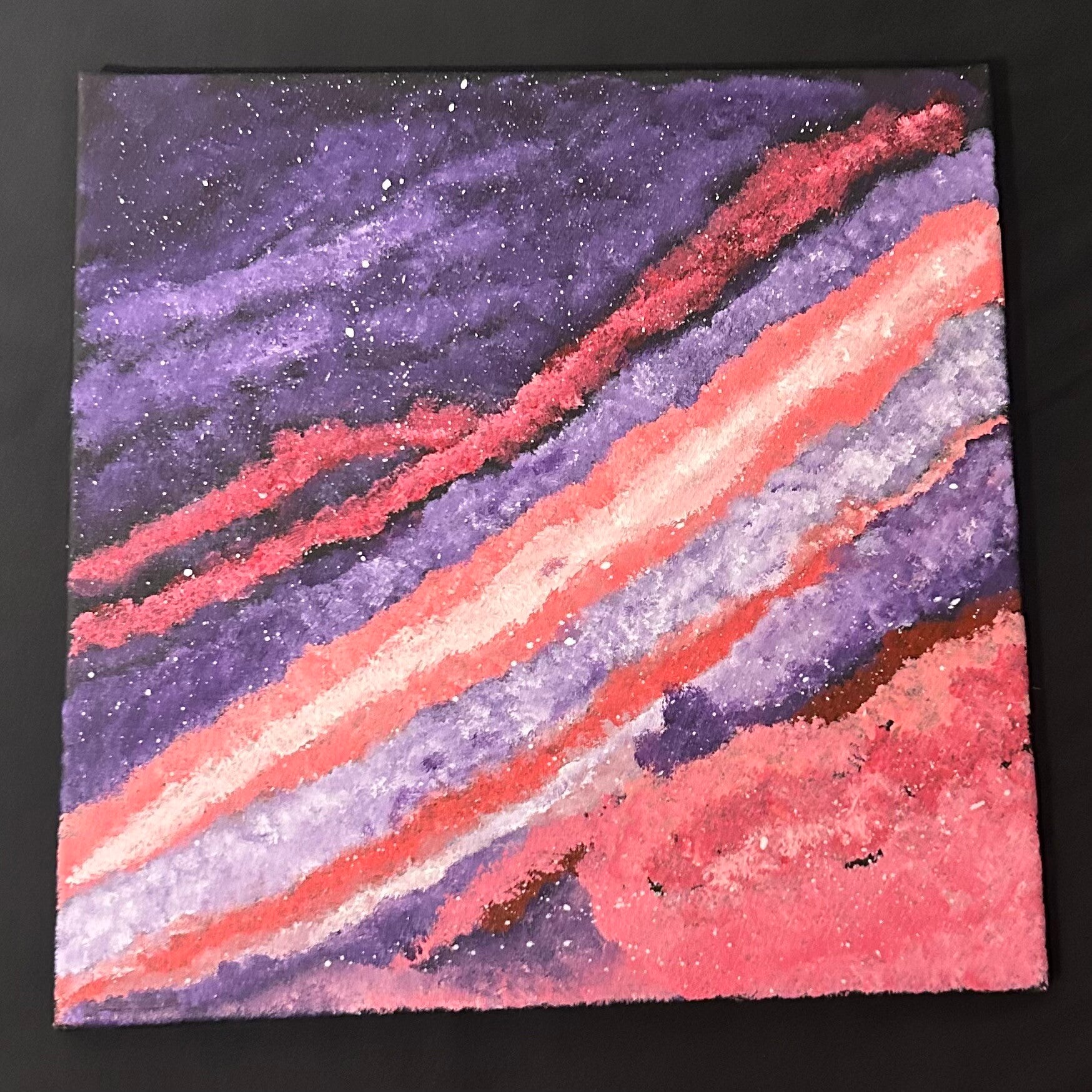Purple Universe - SilvanArt 40 x 40cm