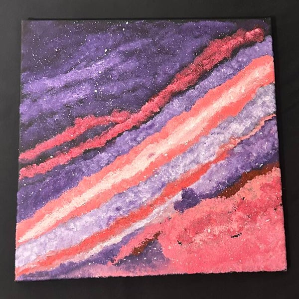 Purple Universe - SilvanArt 40 x 40cm