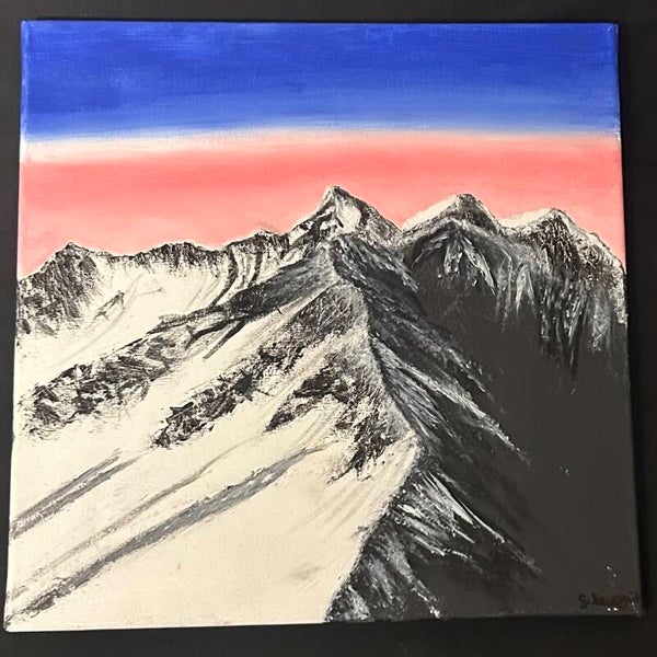Alpine Stille - SilvanArt 40 x 40cm